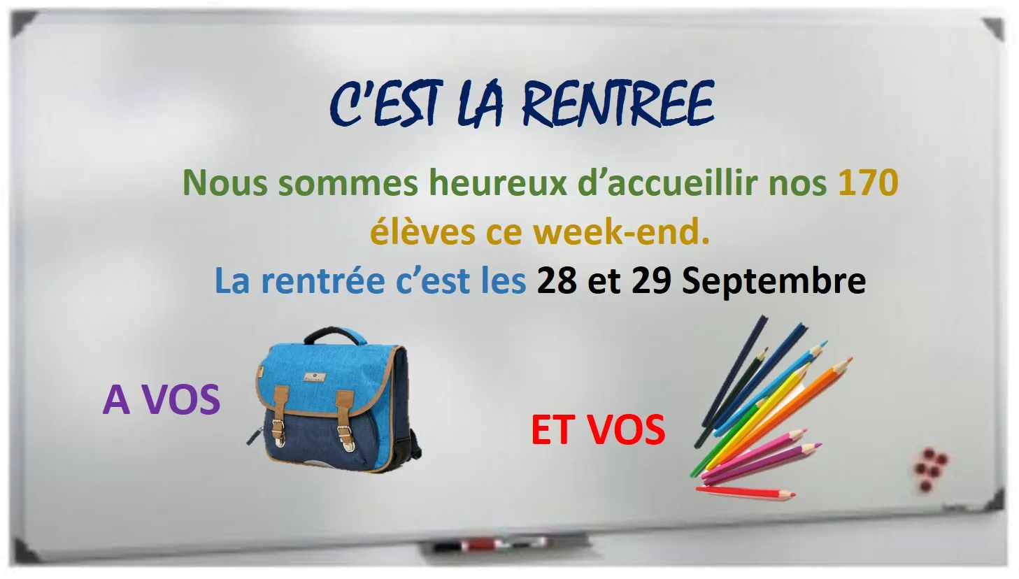 RENTRÉE 2019