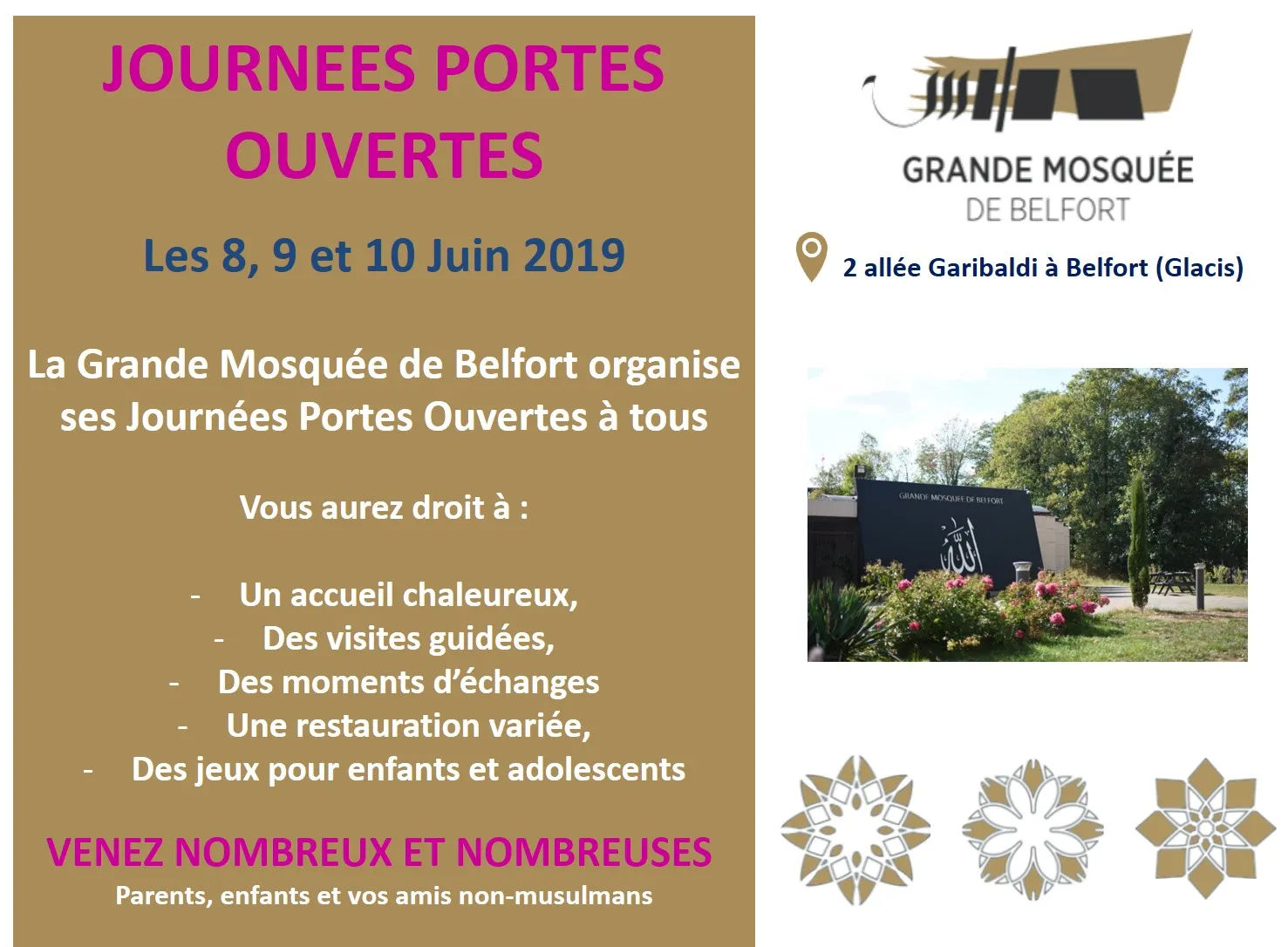 Journées Portes Ouvertes